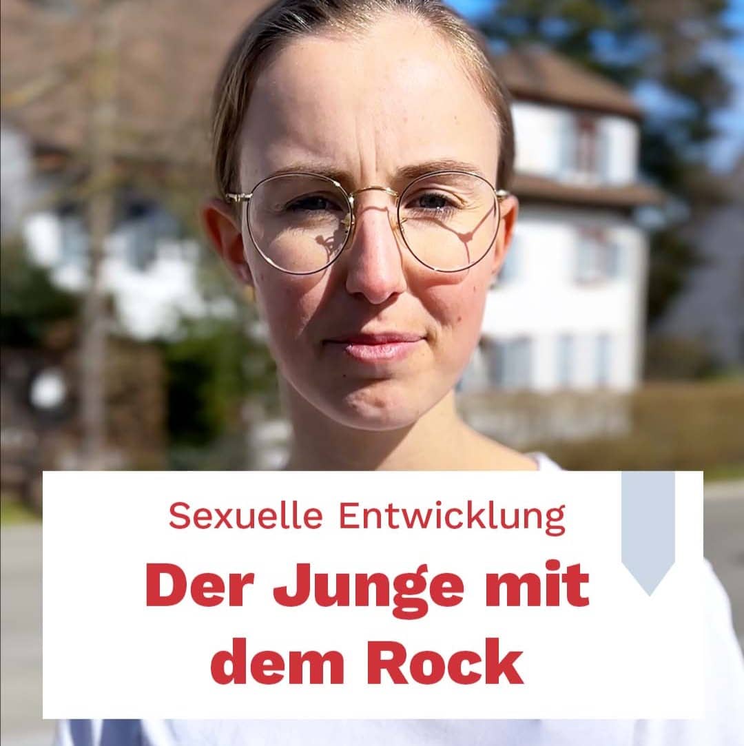 Junge mit dem Rock