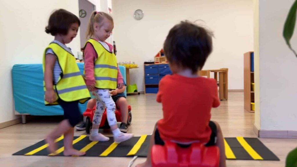 Verkehrssicherheit für Kindergartenkinder