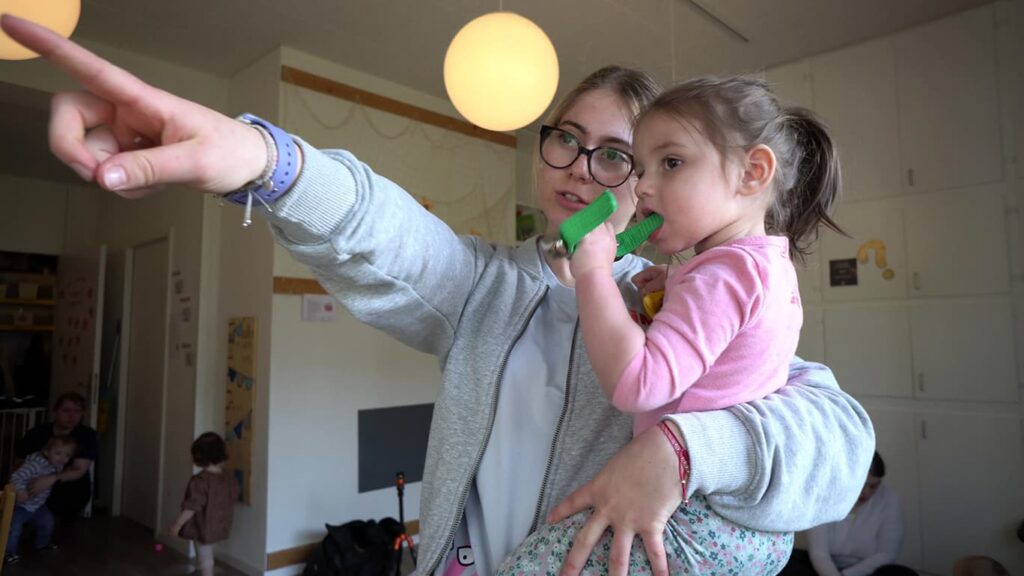 Eingewöhnung in der Krippe