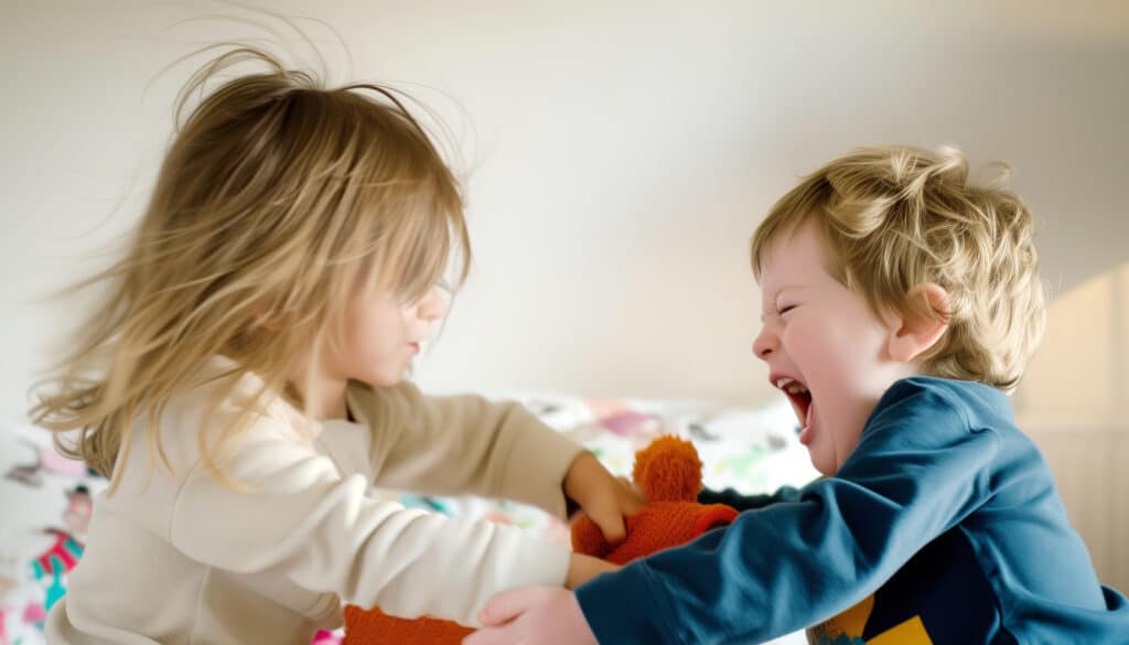Warum Kleinkinder hauen, beissen oder treten – und wie wir richtig reagieren